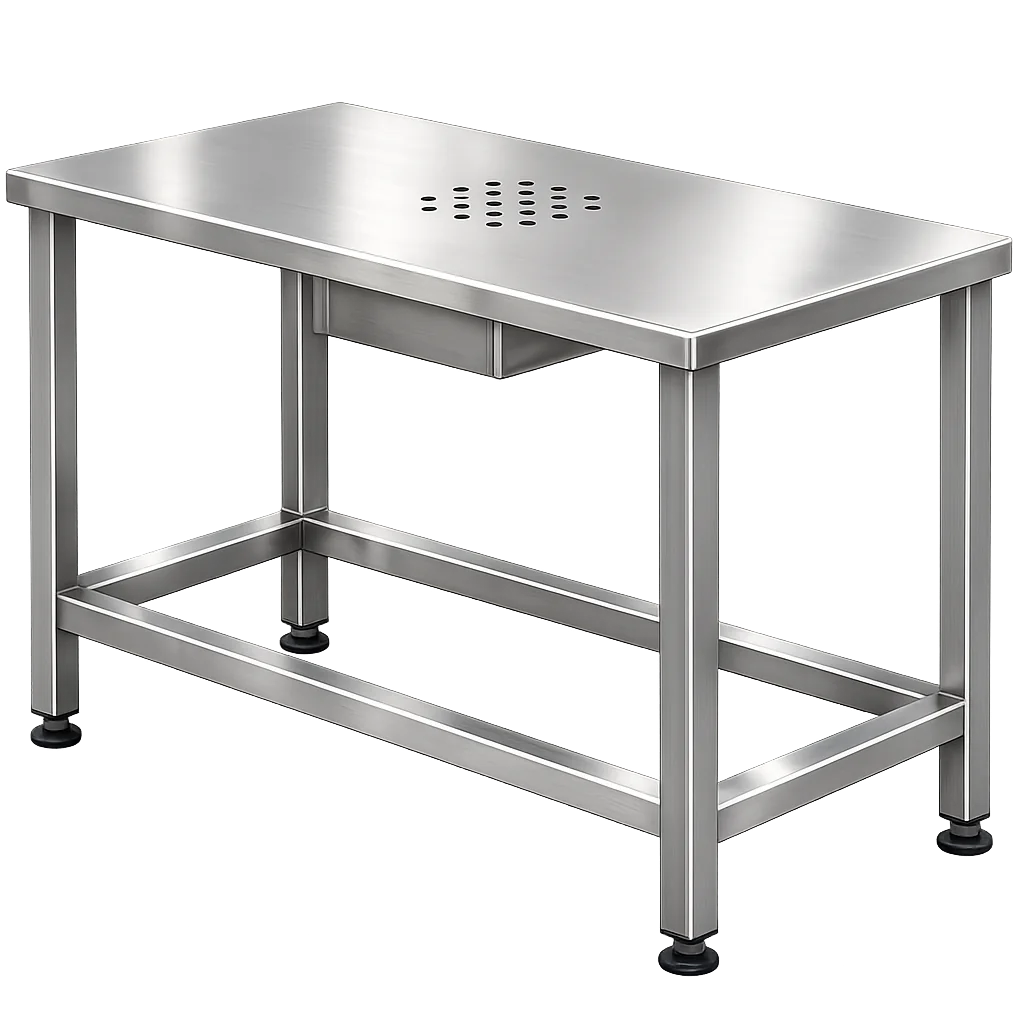Butcher's Meat Cutting Table