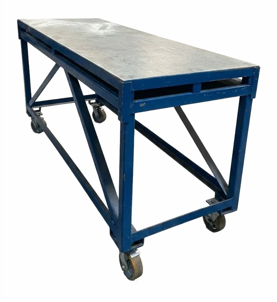 Heavy Duty Industrial Metal Top Platform Cart