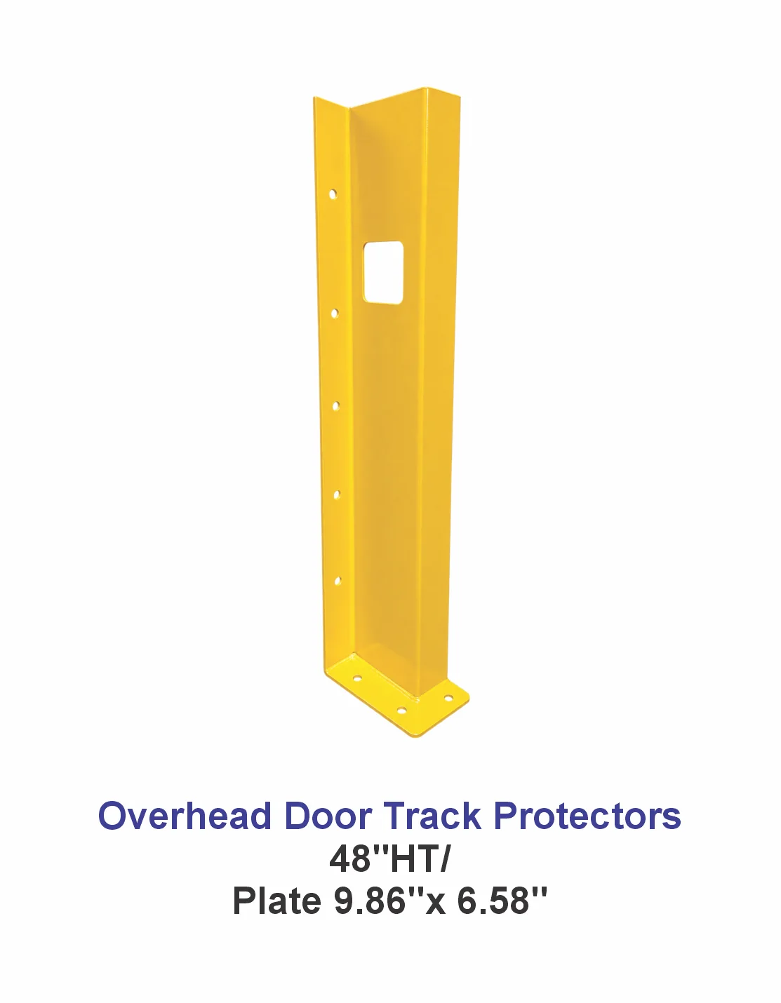 Overhead Door Track Protector - 48 in HT