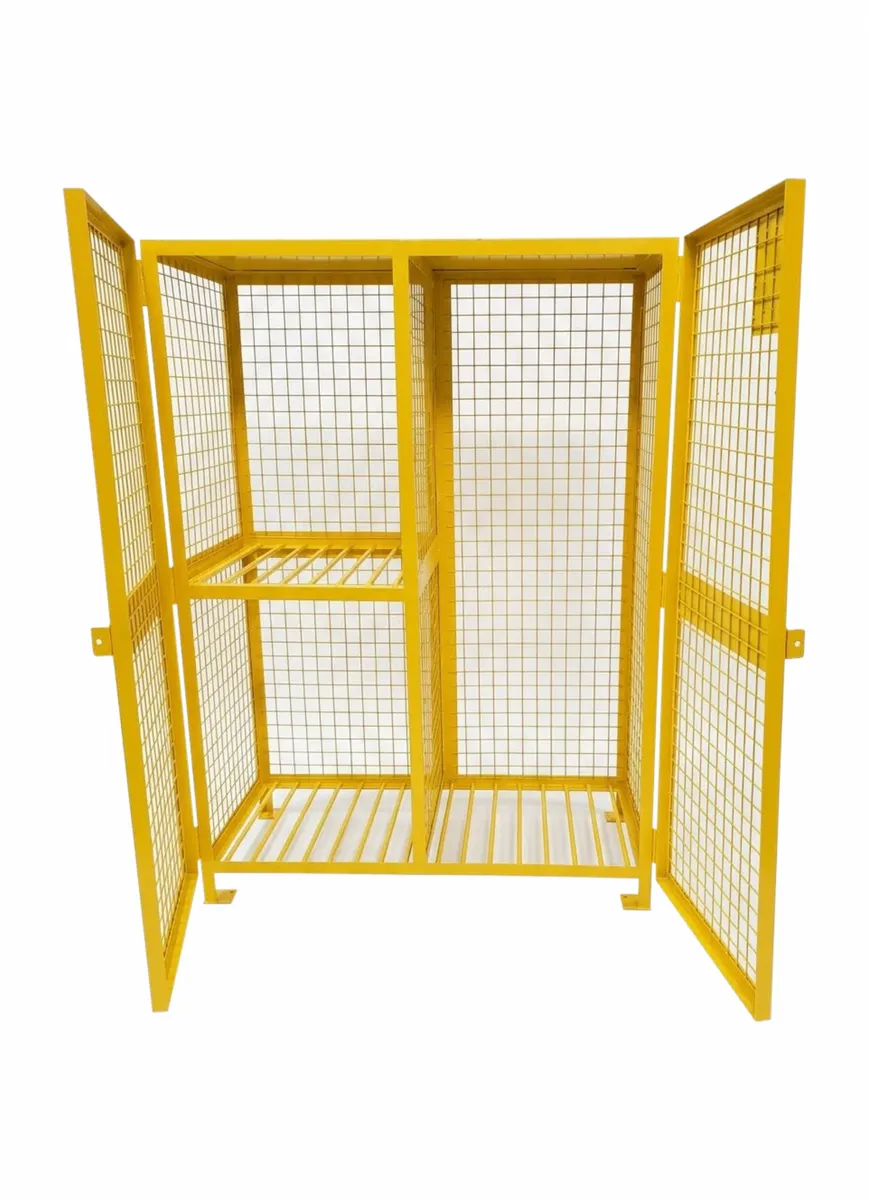 Combination ProSteel cage for forklift and welding cylinders — Product photo