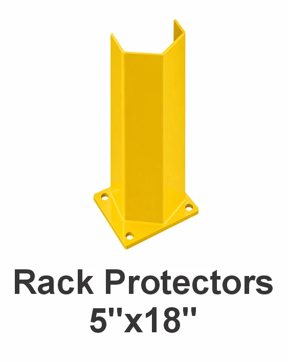 Rack Protector - 5 x 18 in, 3 Ga.