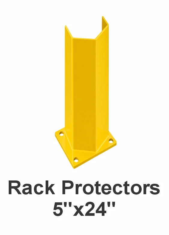 Rack Protector - 5 x 24 in, 3 Ga.