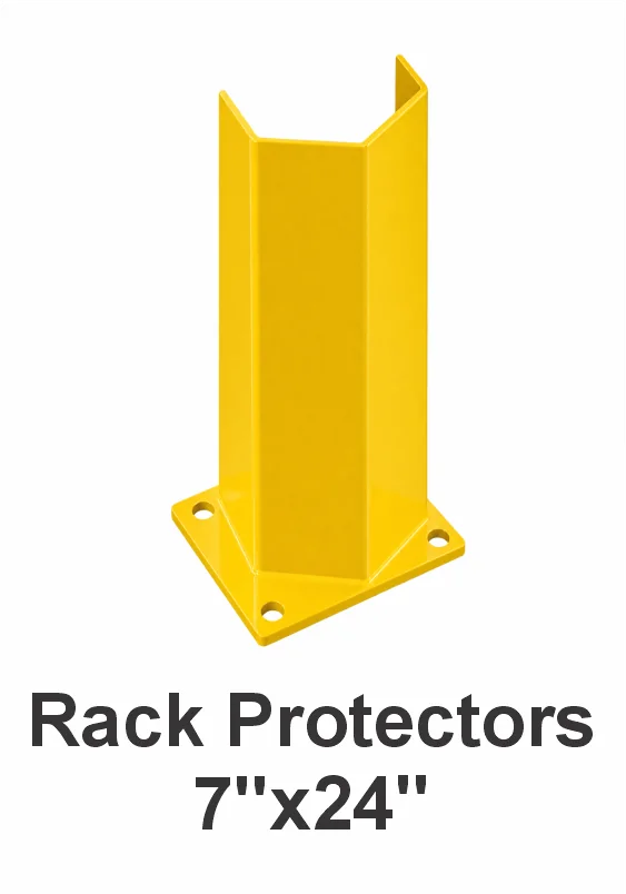 Rack Protector - 7 x 24 in, 3 Ga.